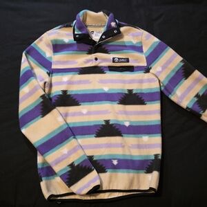 Gnarly Fleece Pullover Mems Small